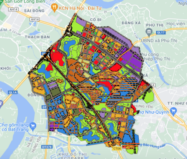 Quy hoạch phân khu đô thị N11, thành phố Hà Nội đến năm 2030
