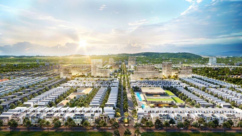 Phối cảnh tổng quan dự án Stella Mega City