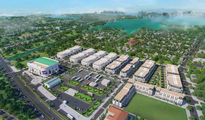 Phối cảnh dự án Platin Center Cẩm Phả