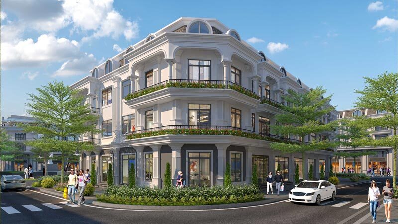 Phối cảnh khuôn viên dự án
