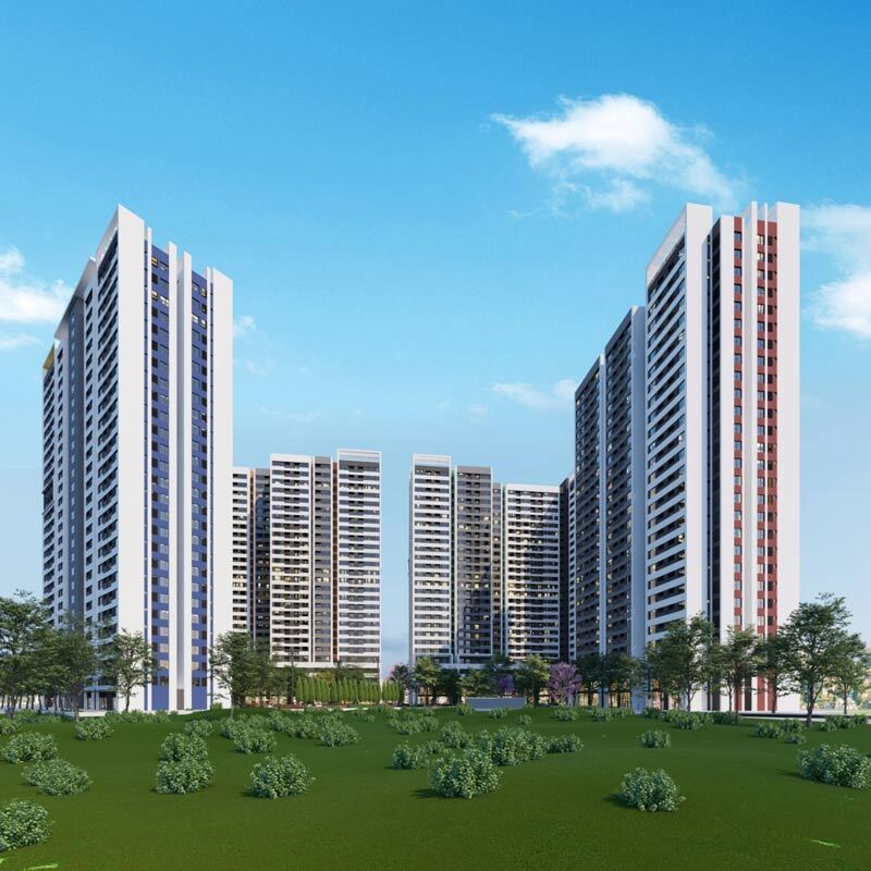 Phối cảnh tổng quan dự án AIO City Bình Tân