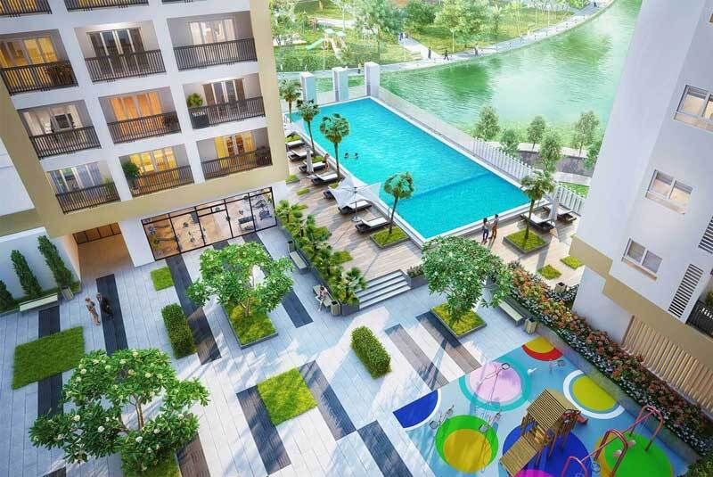 Phối cảnh các tiện ích nội khu tại Eurowindow Lake City