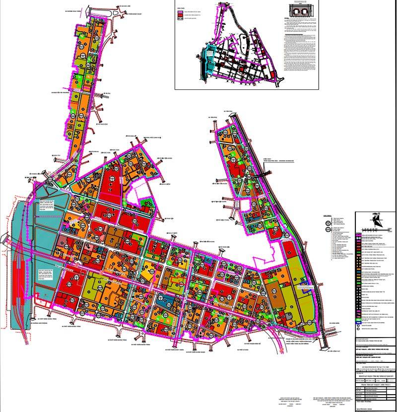 Sơ đồ quy hoạch phân khu đô thị H1-1C