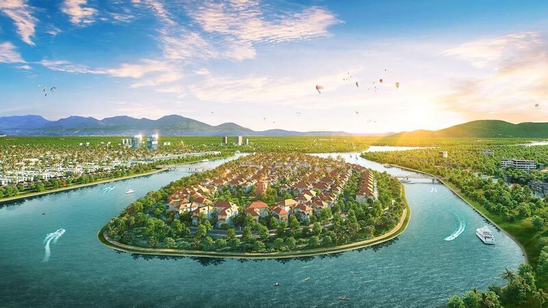 Phối cảnh dự án Sunneva Island Đà Nẵng