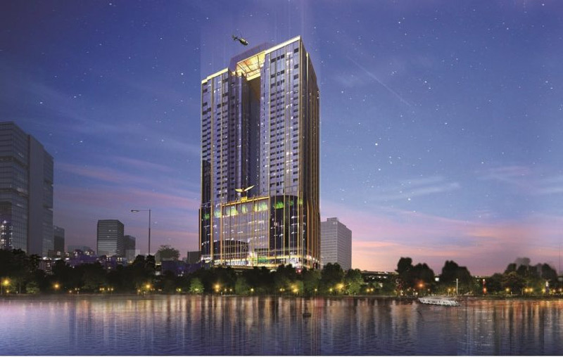 Phối cảnh tổng quan dự án Sunshine Center Phạm Hùng