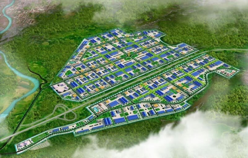 Phối cảnh dự án Khu công nghiệp Nomura Hải Phòng