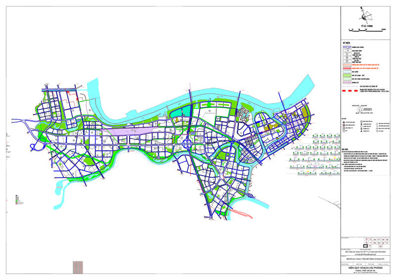 Bản đồ quy hoạch quận Hồng Bàng - Quy hoạch giao thông
