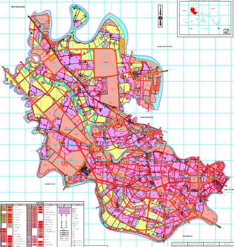 Bản đồ quy hoạch huyện An Dương - Quy hoạch giao thông