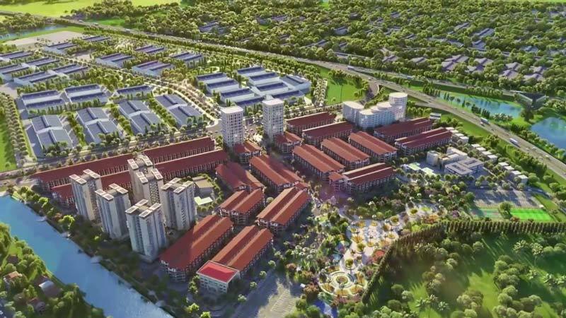 Phối cảnh tổng quan dự án Inoha City Phú Xuyên