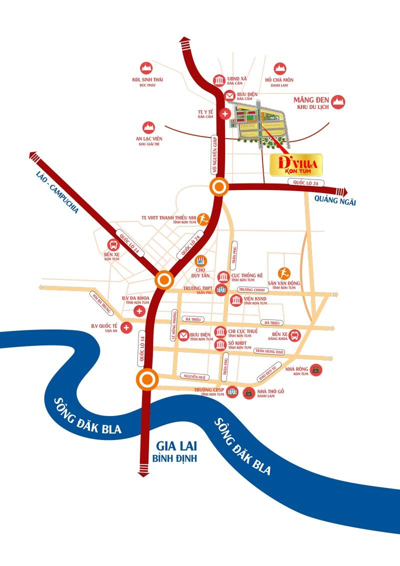 Liên kết vùng D’villa Kontum