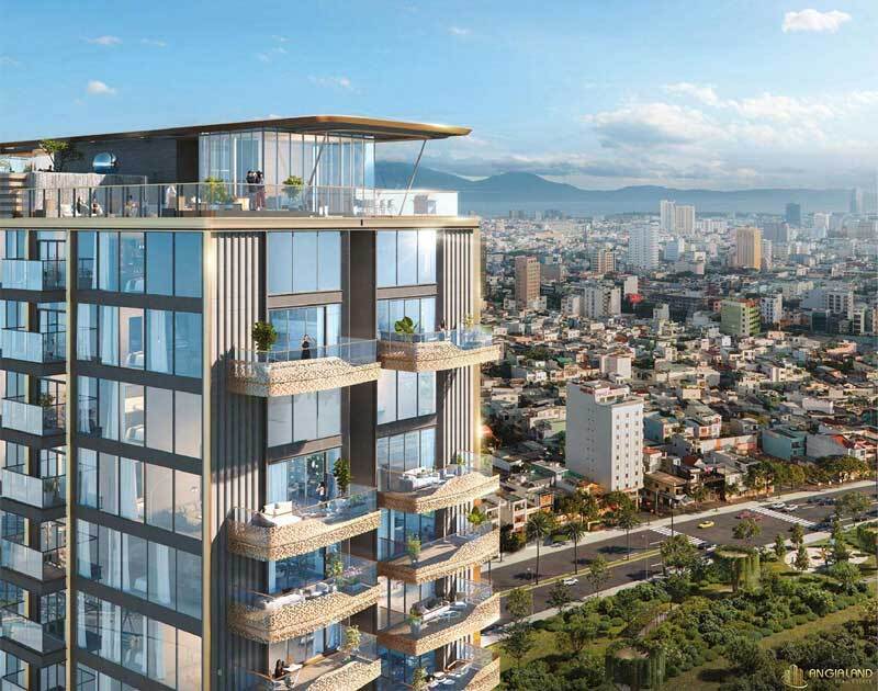 Phối cảnh tổng thể dự án The Filmore Da Nang