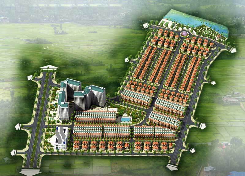 Phối cảnh Mê Linh Vista City