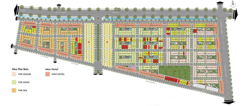Mặt bằng tổng thể dự án Thanh Long Bay Phan Thiết