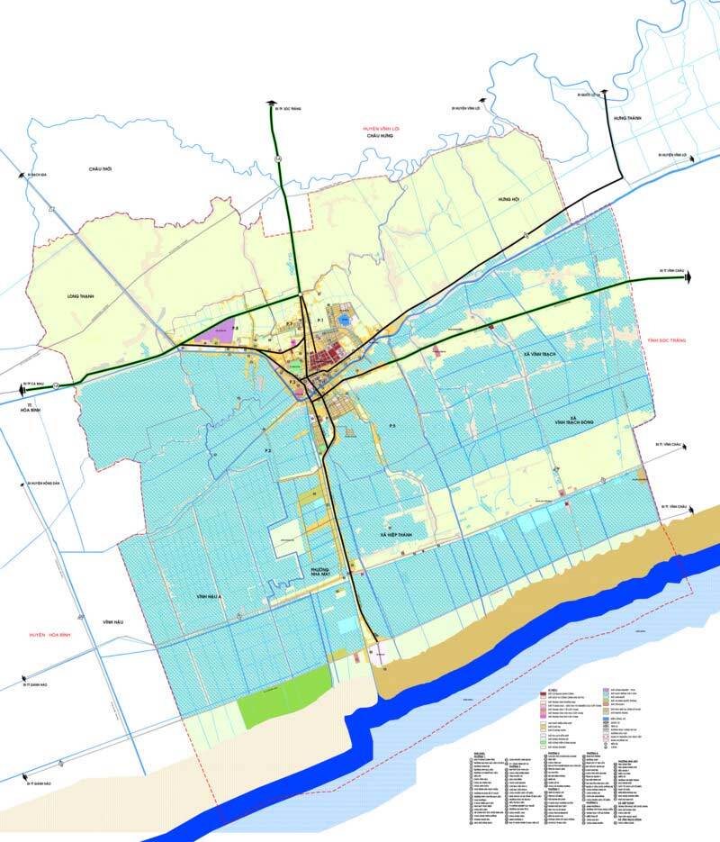 Quy hoạch chung xây dựng thành phố Bạc Liêu đến năm 2030