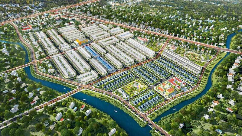 Phối cảnh tổng thể dự án Khu dân cư Minh Lương