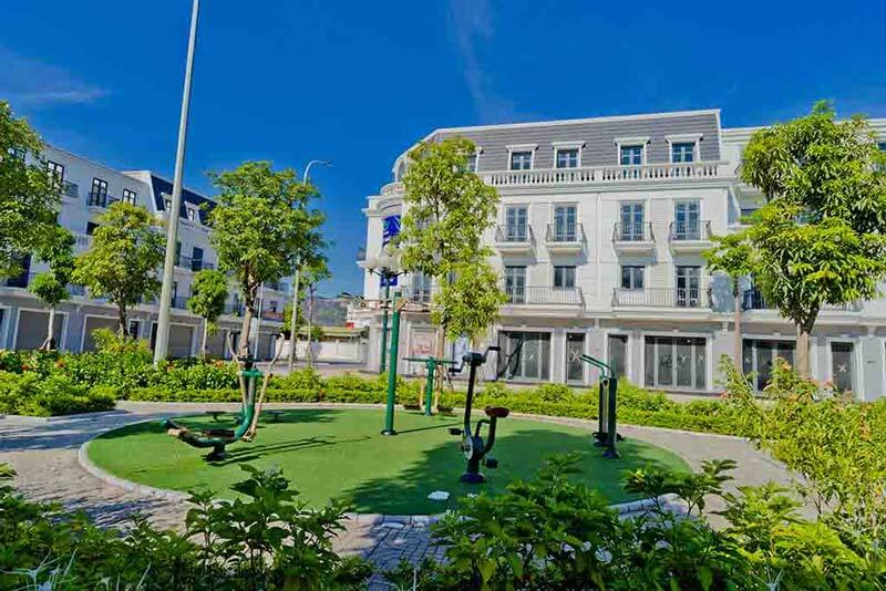 Khu tập thể dục tại dự án