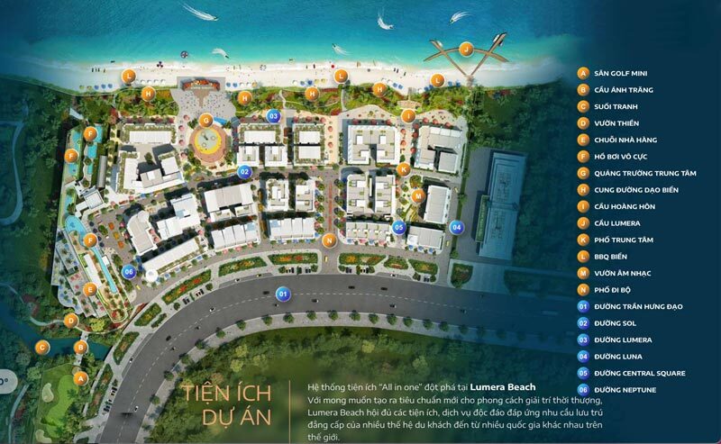 Mặt bằng tổng thể dự án