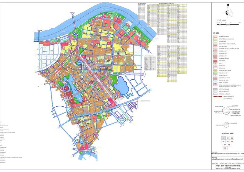 Bản đồ quy hoạch quận Ngô Quyền - Quy hoạch sử dụng đất