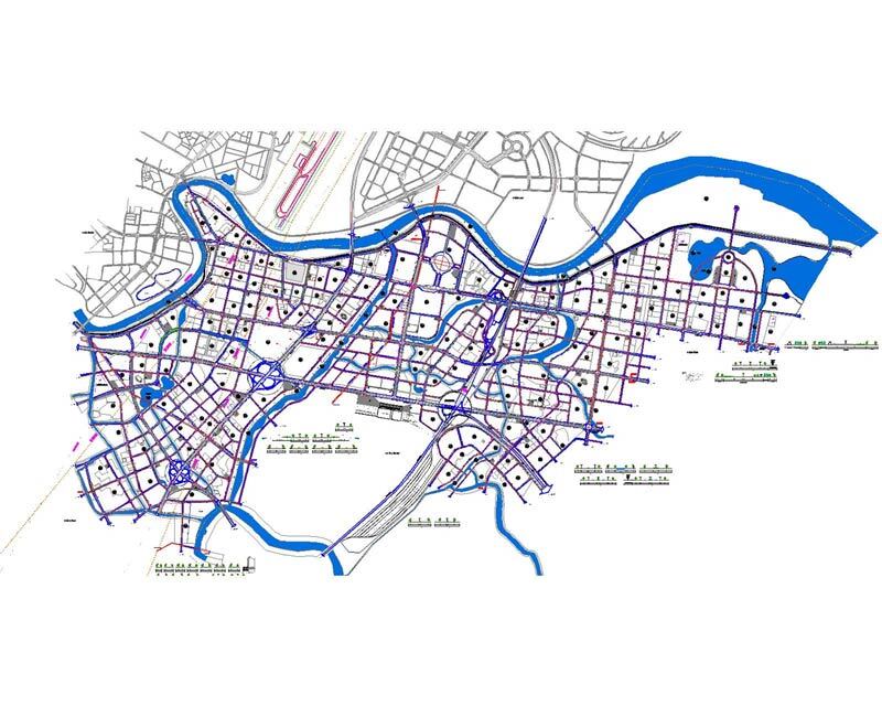 Bản đồ quy hoạch quận Dương Kinh - Quy hoạch giao thông