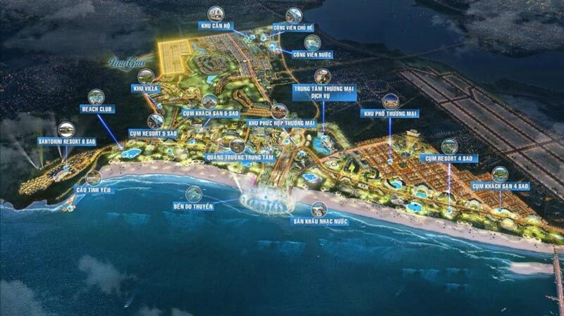 Mặt bằng tổng thể dự án KN Paradise