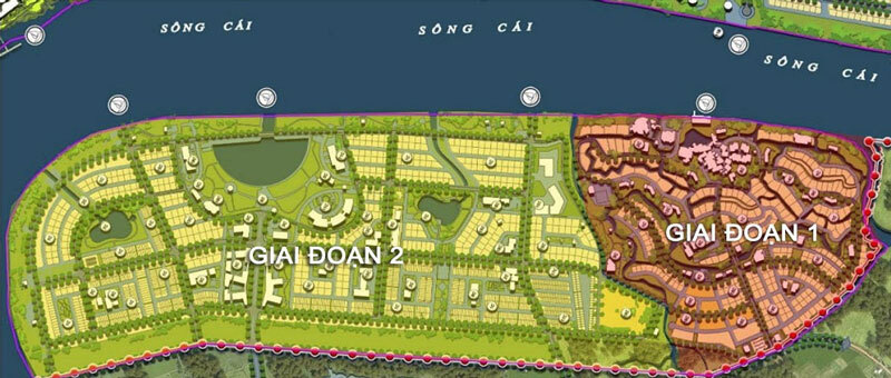 Mặt bằng tổng thể dự án Eco Village Saigon River