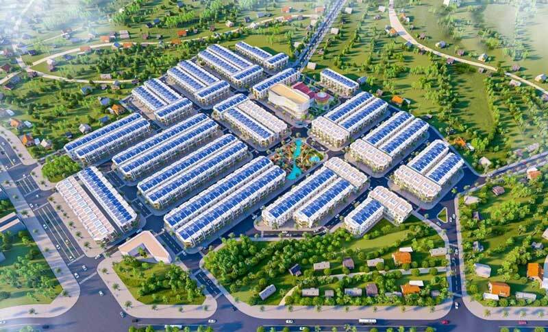Phối cảnh tổng quan dự án Long Hội Central Point Nhơn Trạch