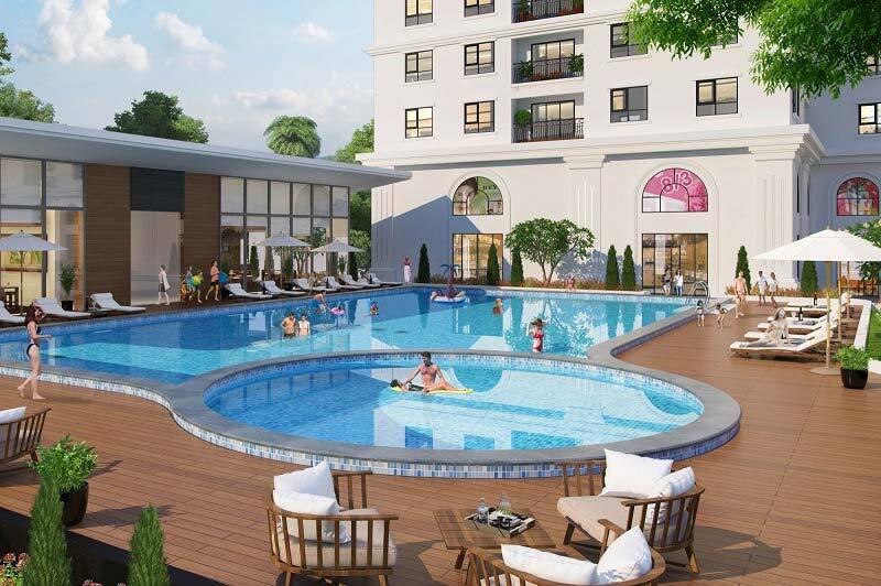 Tiện ích bể bơi Roman Plaza Tố Hữu