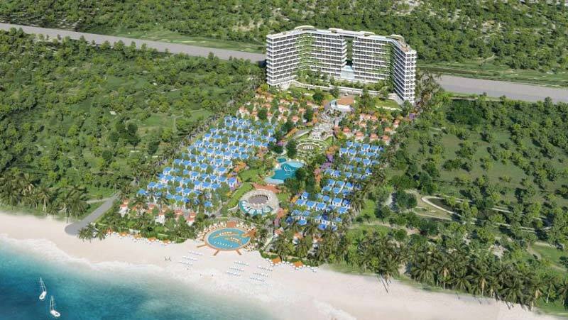 Phối cảnh tổng quan dự án Cam Ranh Bay Hotels & Resorts
