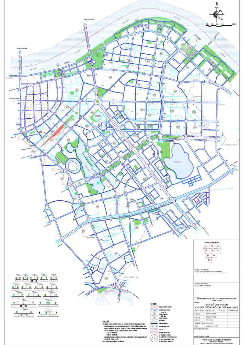 Bản đồ quy hoạch quận Ngô Quyền - Quy hoạch giao thông