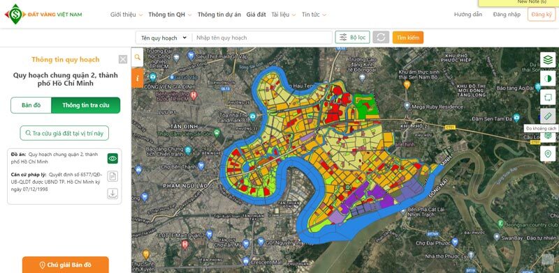 Bạn có thể dễ dàng tra cứu bản đồ quy hoạch Quận 5 và các quận khác trên datvangvietnam.net với rất nhiều tính năng