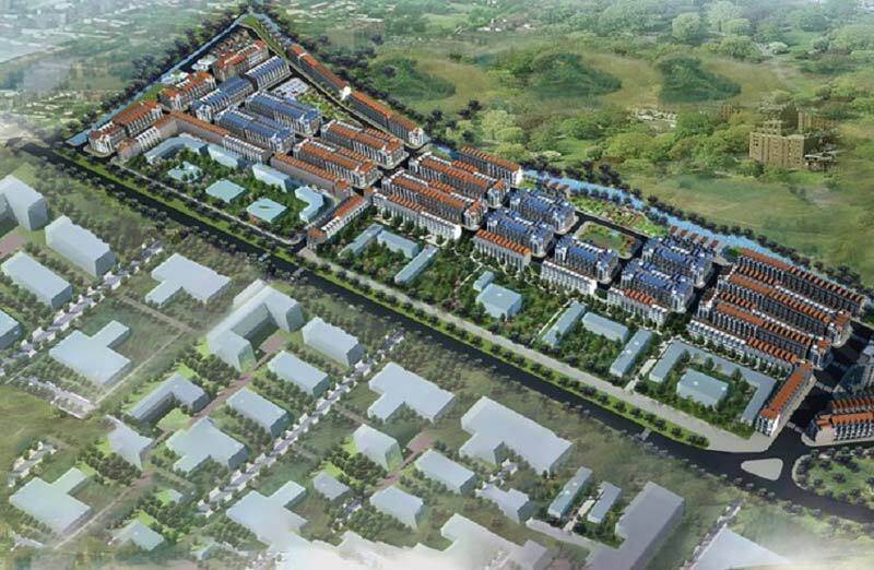 Phối cảnh tổng quan dự án Việt Tiên Sơn - Chí Linh