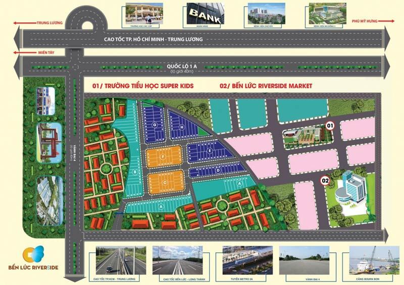 Mặt bằng tổng thể dự án Thuận Đạo Residence