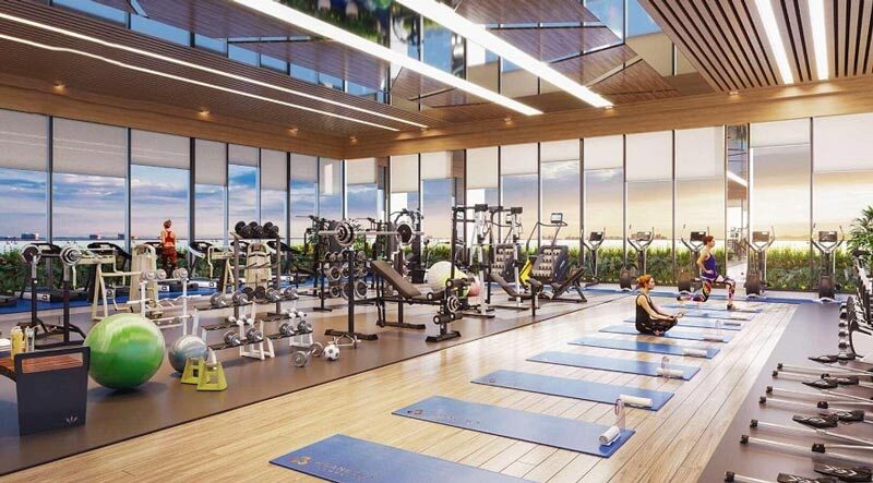 Tiện ích phòng tập gym