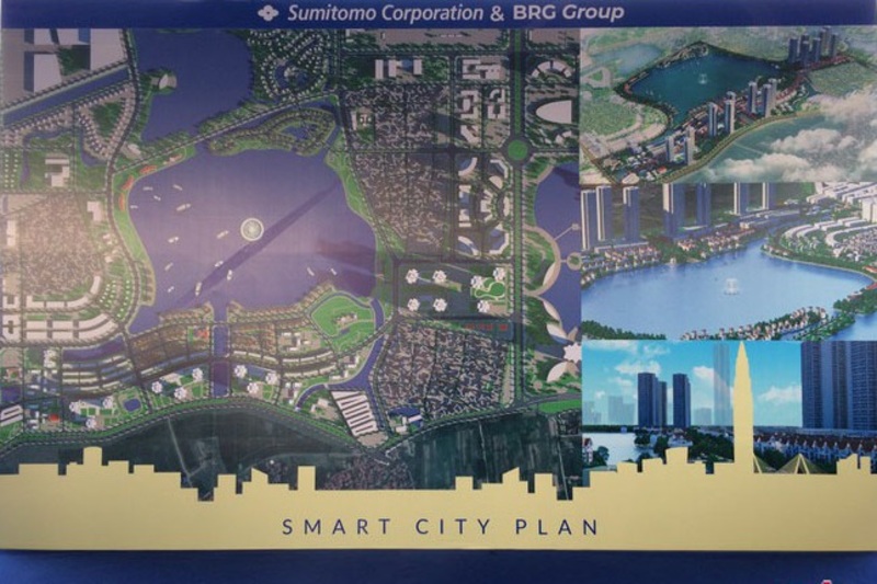 Tổng mặt bằng tại dự án BRG Smart City