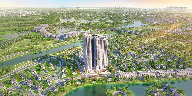 Phối cảnh tổng quan dự án The Lines Hưng Yên