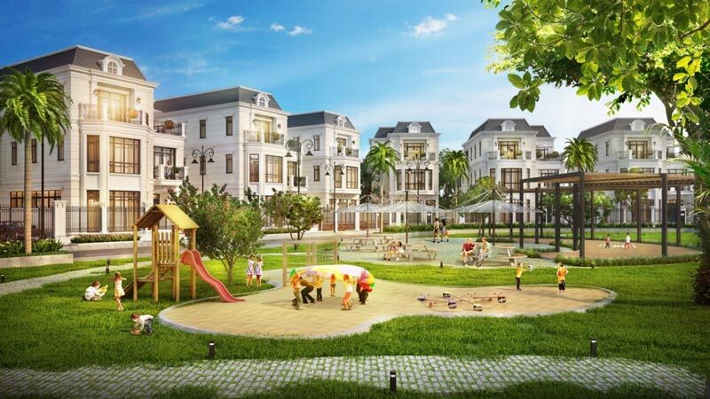 Khu vui chơi trẻ em tiện ích nội khu tại dự án