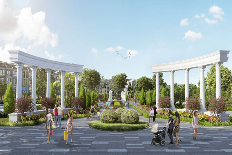 Phối cảnh nội khu tại Ngọc Sơn Riverside