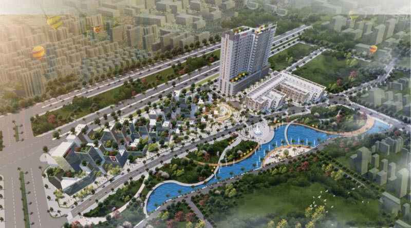 Phối cảnh dự án Sakura Heights - Fifa City