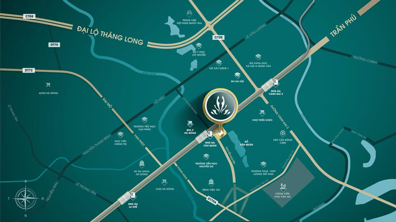 Vị trí dự án Grand Sunlake