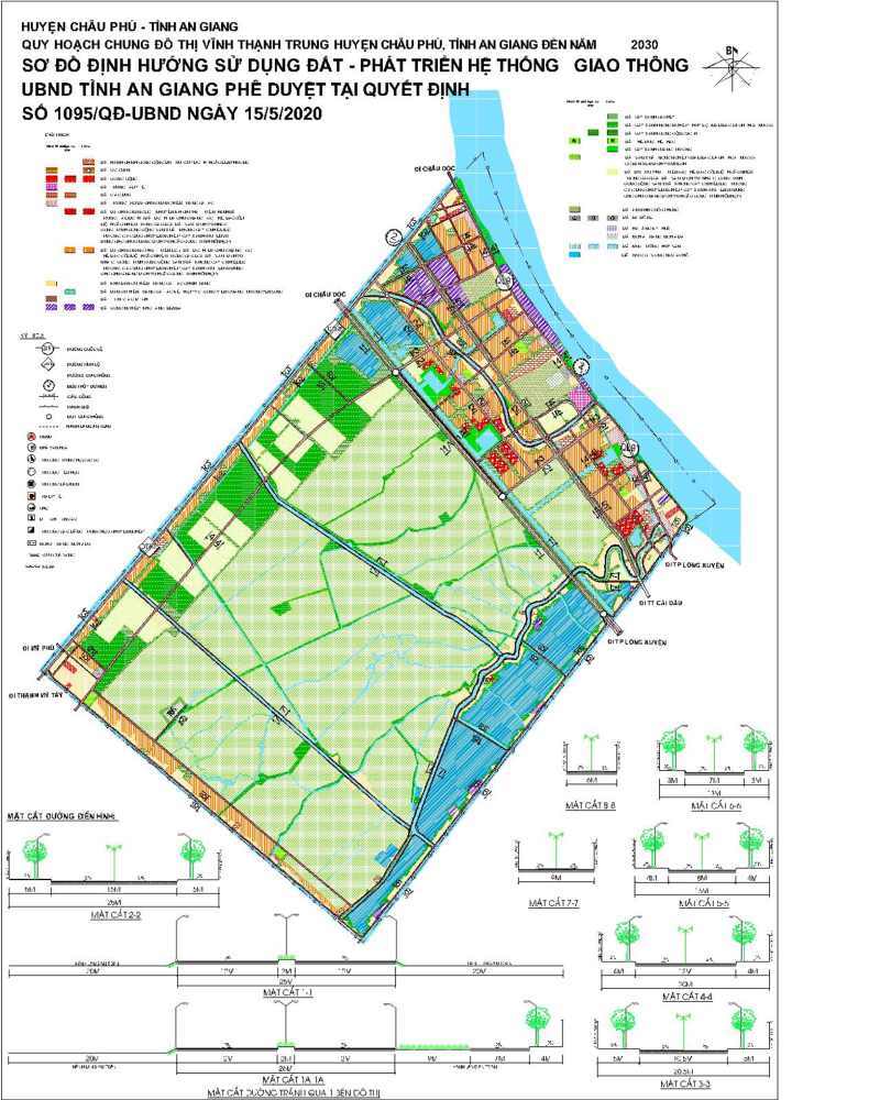 Điều chỉnh Quy hoạch chung đô thị Vĩnh Thạnh Trung, huyện Châu Phú, tỉnh An Giang đến năm 2030