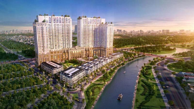 Phối cảnh tổng thể Roman Plaza Tố Hữu
