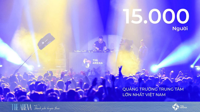 Quảng trường trung tâm lớn nhất Việt Nam