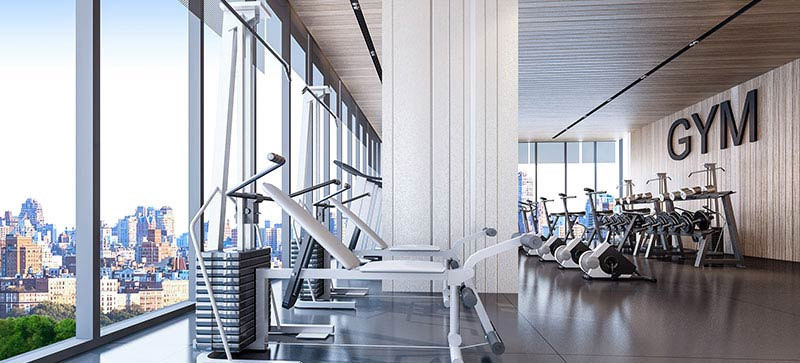 Tiện ích phòng tập gym