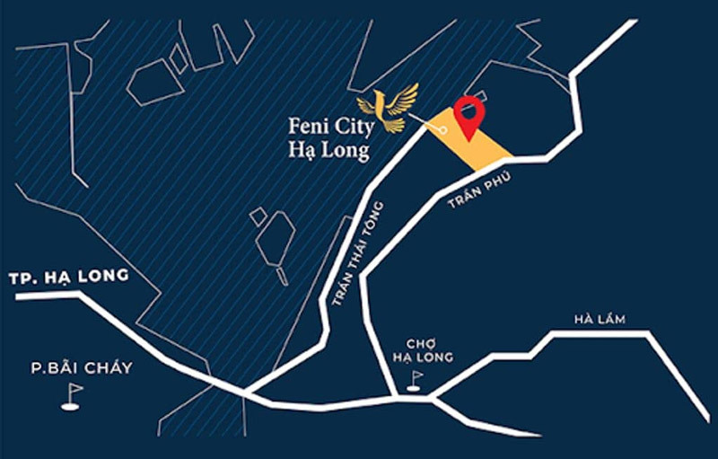Vị trí dự án Feni City