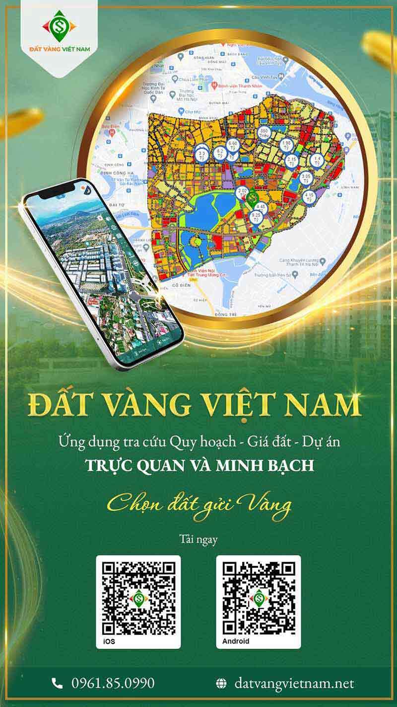 Đất Vàng Việt Nam - Cổng thông tin tra cứu quy hoạch - dự án - giá đất hàng đầu hiện nay