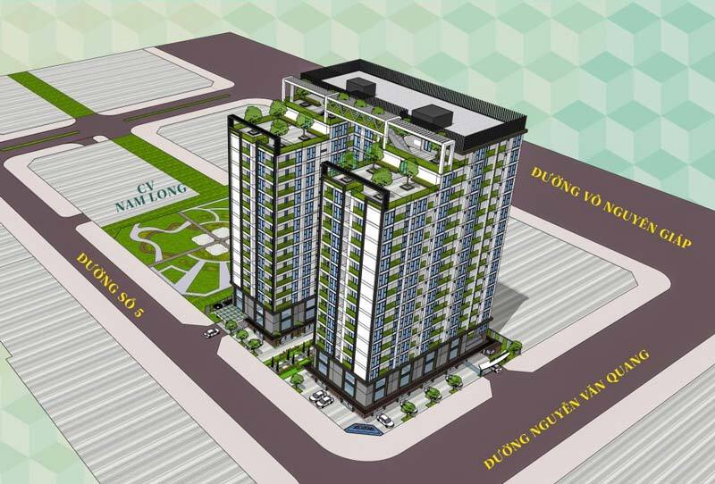 Vị trí dự án Nhịp Điệu Xanh Dream House