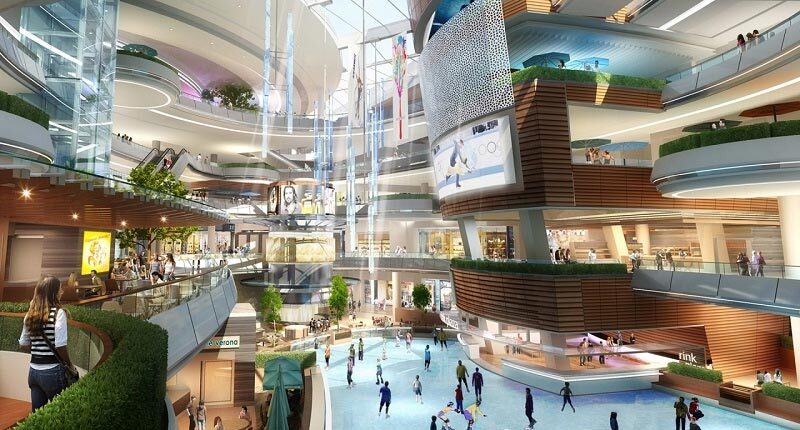 Cảnh quan nội khu dự án chung cư The Summit 216