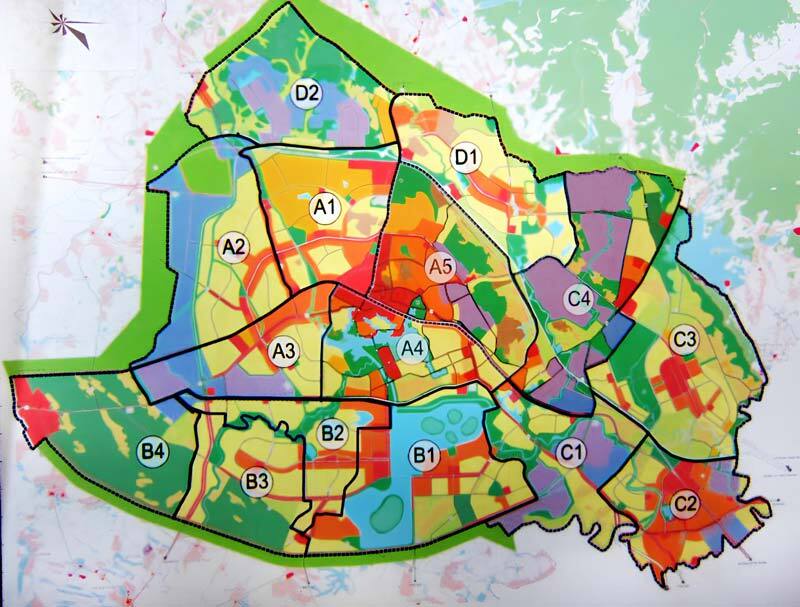 Bản đồ quy hoạch phân khu tỉnh Vĩnh Phúc
