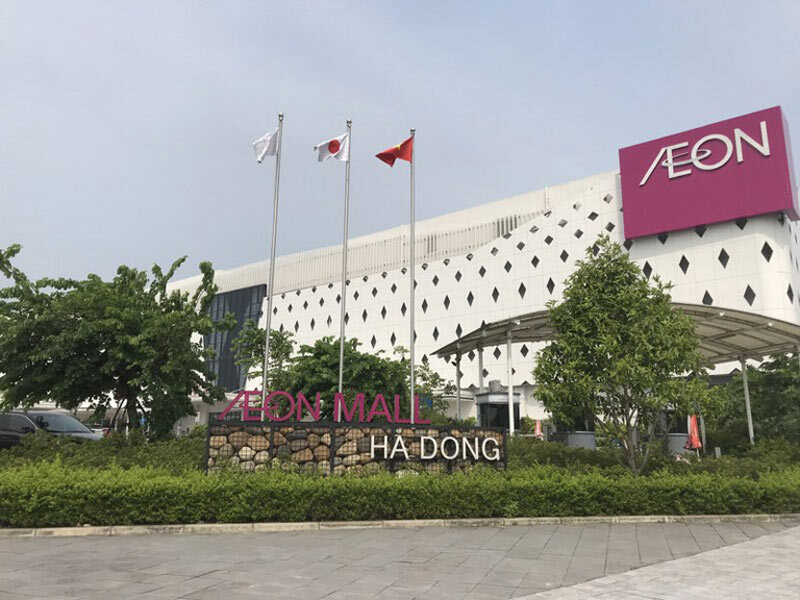 Aeon Mall Hà Đông - Trung tâm thương mại kết hợp bãi đỗ xe lớn nhất miền Bắc của Aeon