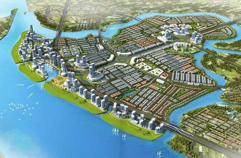 Mặt bằng tổng thể dự án Izumi City